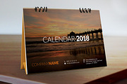 Desk Calendar (Template) 2018, a Stationery Template by graphicbox (Thumbnail 6 of 7)