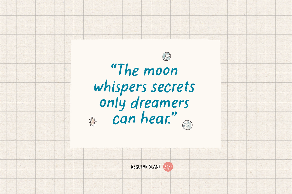 Elastique Stylo Rough - 10 Fonts, a Sans Serif Font by type peace (Photo 8 of 16)
