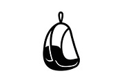 Hanging Egg Chair Silhouette Bundle, an Illustration by Designer_Momina (Thumbnail 5 of 51)