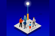 Isometric people business concept, a Person Illustration by AlexZeL (Thumbnail 3 of 7)