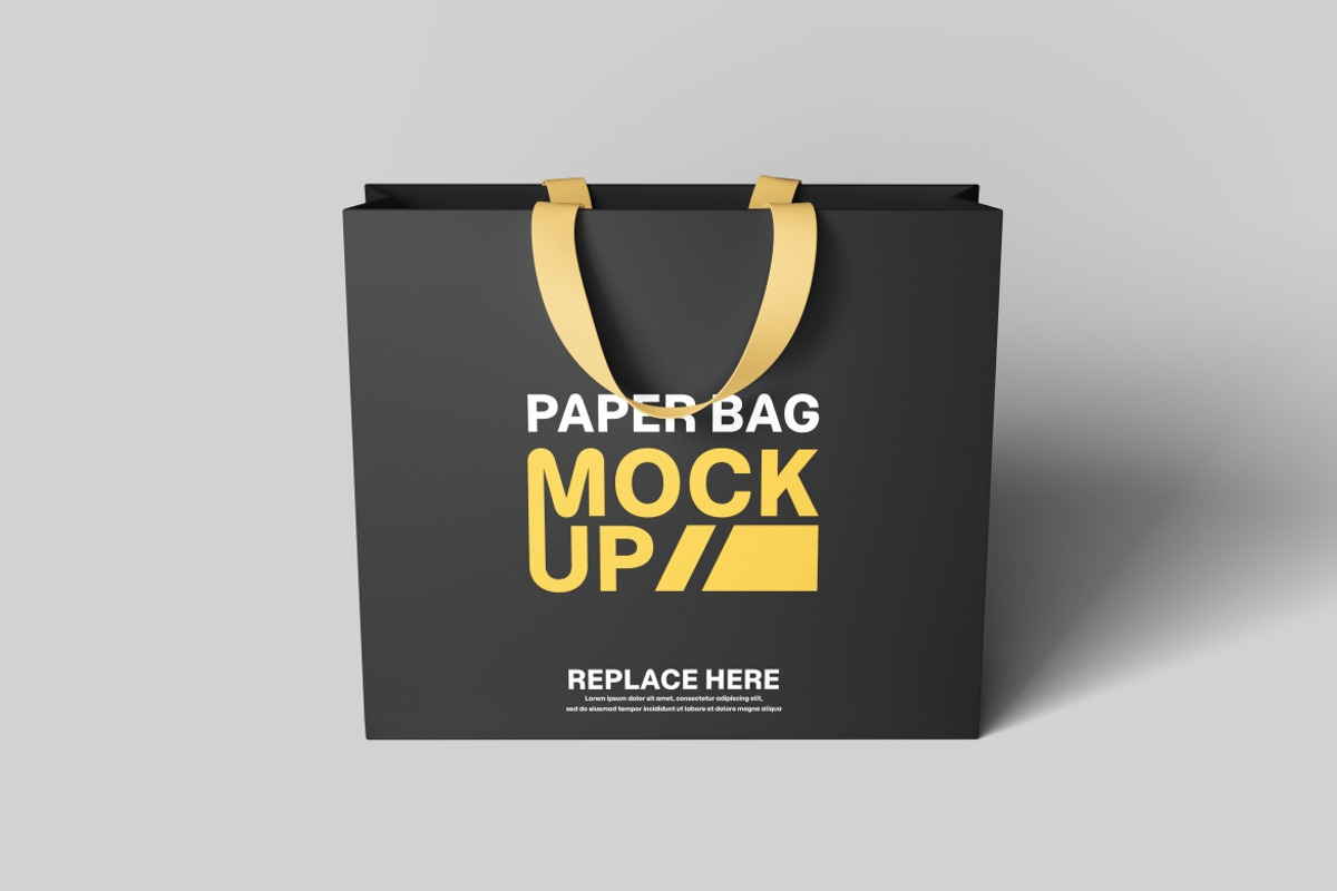 High Quality Paper Bag Mockup, a Product Mockup by LOGTURNAL (Photo 4 of 4)