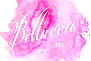 Belluccia Pro Font, a Script Font by Debi Sementelli (Thumbnail 1 of 5)