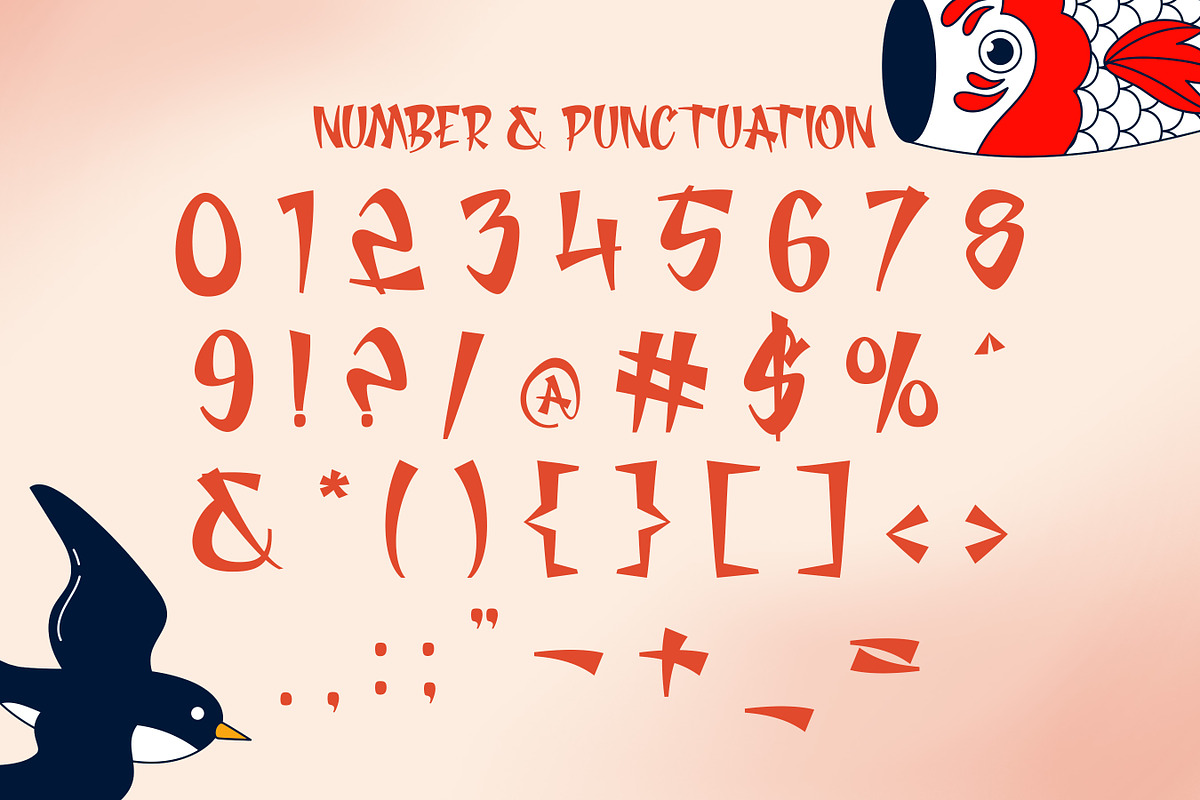 Nikotsu - Japanese Display Font, a Handwritten Font by Flawless And Co (Photo 8 of 10)