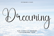 Dreaming, a Handwritten Font by FreshTypeINK (Thumbnail 1 of 8)
