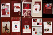 Red Editorial Instagram Template, a Social Media Template by And Done Studio (Thumbnail 4 of 8)