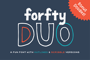 Forfty Font Duo