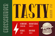 Fox Gravity 4 Font Style, a Slab Serif Font by Fox7 By Rattana (Thumbnail 5 of 12)