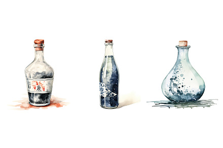 label sake bottle ai generated, a Food & Drink Photo by pikepicture