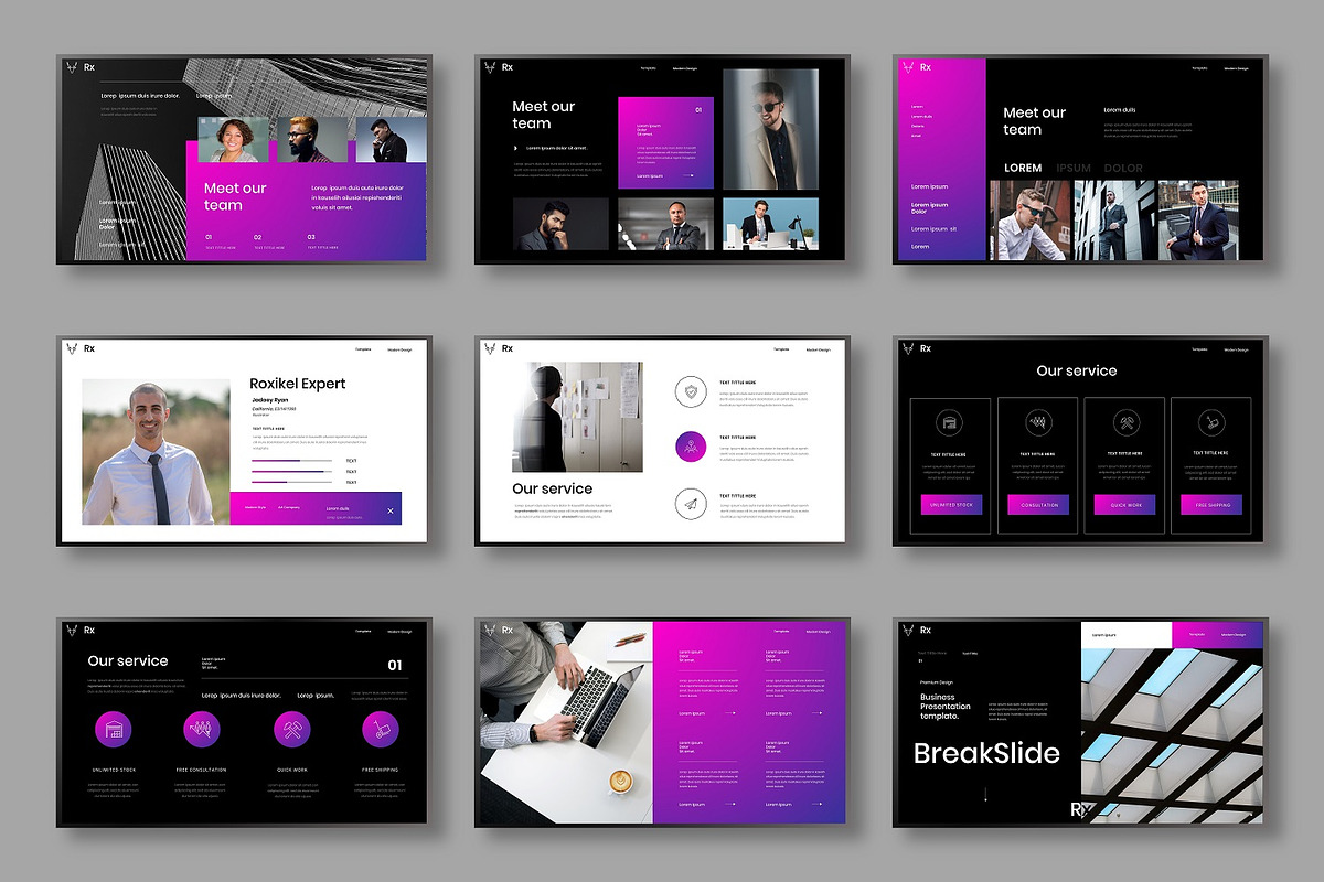Roxikel – Business Keynote, a Presentation Template by Dens Creative Studio (Photo 4 of 6)