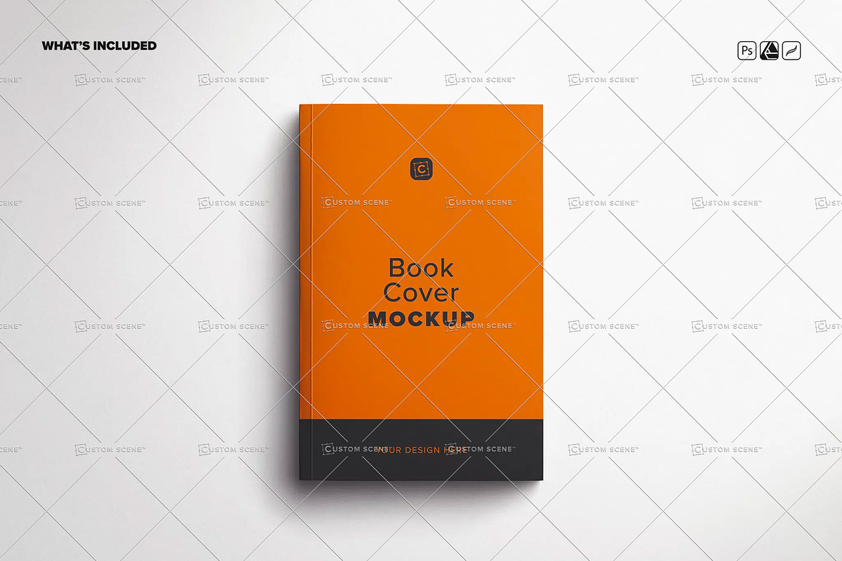 Book Cover Mockup Paperback, a Books & Magazine Mockup by Custom Scene (Photo 8 of 8)