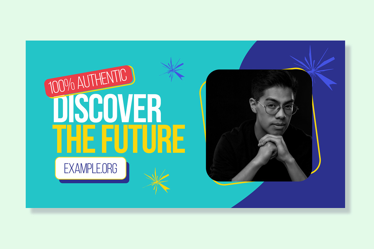 Discover The Future Web Banner Ads, a Social Media Template by CreativeShaper (Photo 2 of 4)