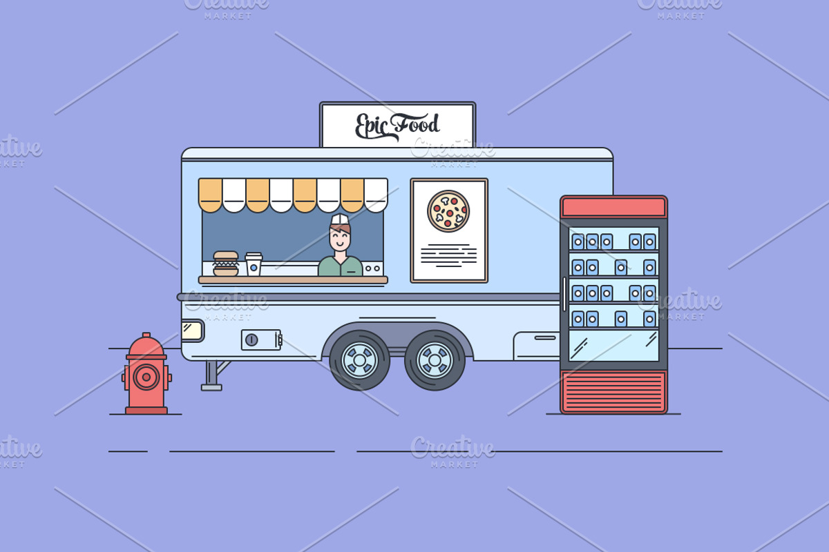 Food & Drinks – Epic landing icons, an Icon by EpicShop (Photo 2 of 3)