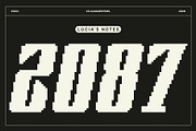 CS Alsager Pixel, a Serif Font by Craft Supply Co. (Thumbnail 5 of 8)