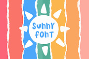 Sunny is a funny cute child font., a Script Font by SketchArtStudio (Thumbnail 1 of 5)