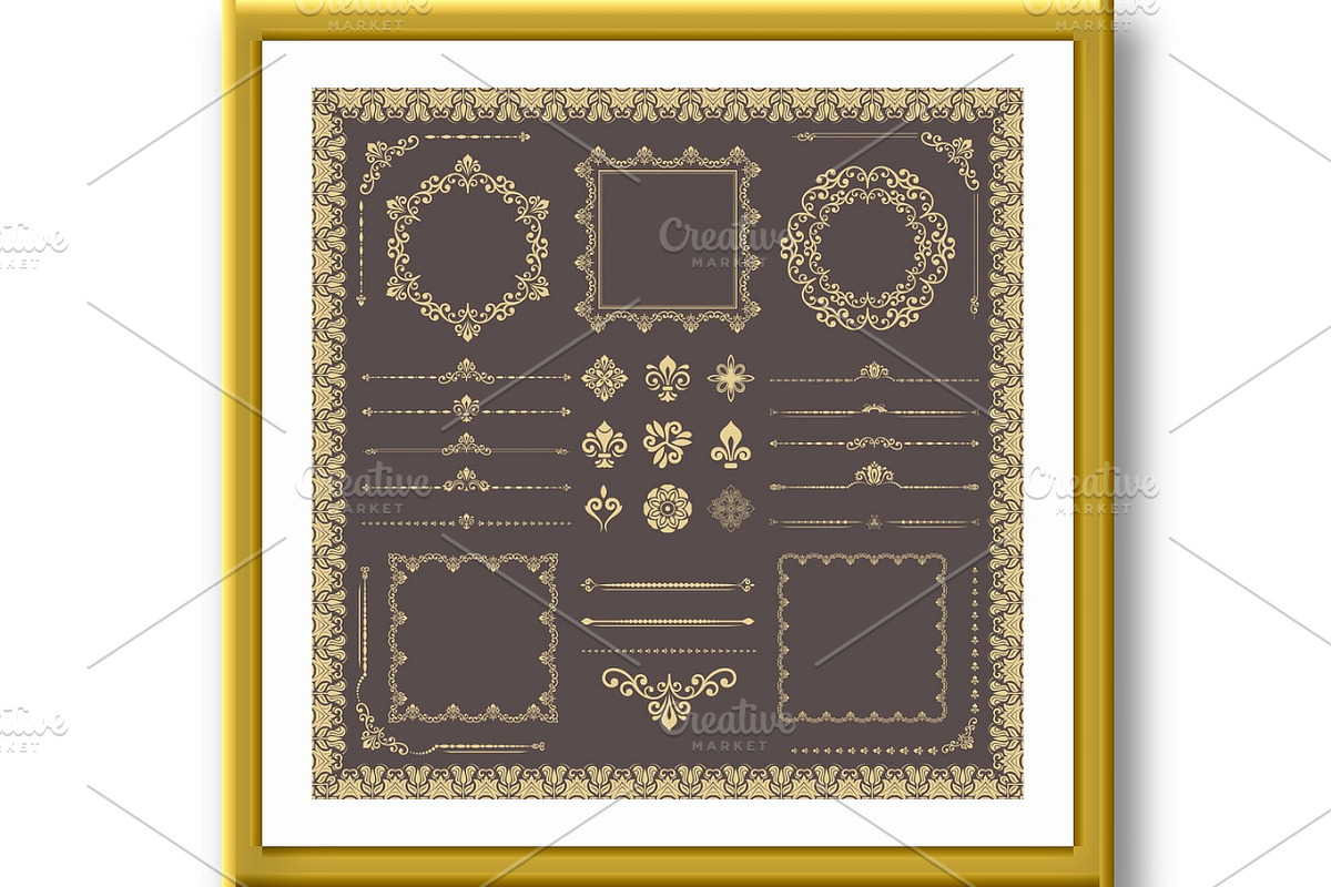 Vintage Big Set of Classic Patterns, a Pattern Graphic by FineArtStudio (Photo 2 of 3)
