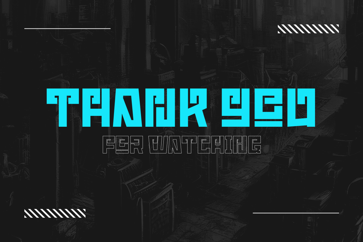 Abodin | Futuristic Font, a Font by twinstd (Photo 13 of 13)