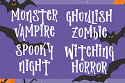 Monster Spooky, a Handwritten Font by Integritype Studio (Thumbnail 11 of 15)