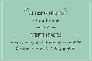 THREE FONT BUNDLE & Extras