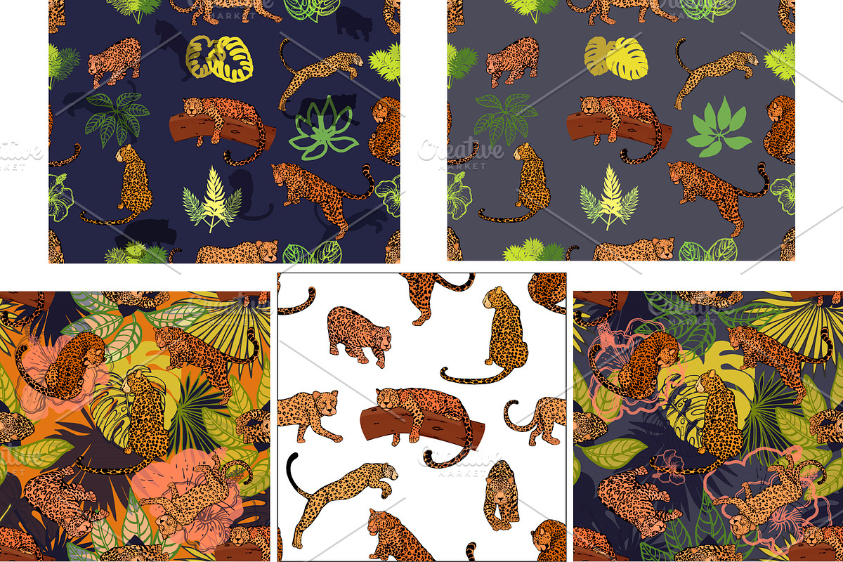 Leopards 2, an Animal Illustration by Ecaterina Sciuchina (Photo 2 of 4)