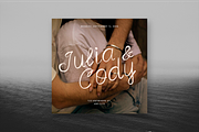 Aesthetic Elegant Romantic Script, a Script Font by Nonceni (Thumbnail 4 of 12)