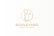 Letter B Luxury Logo Boulevard, a Branding & Logo Template by Signatoro (Thumbnail 1 of 2)