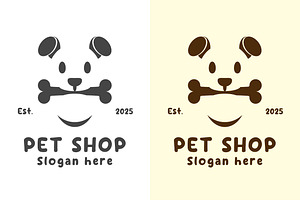 Pet Shop Label Logo Design Icon, a Branding & Logo Template by Morvana Crew