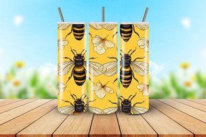 Butterfly Honeybees Digital Papers