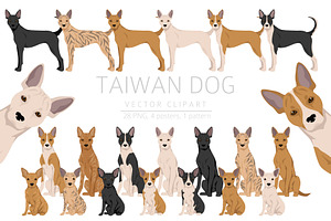 Taiwan Dog Clipart