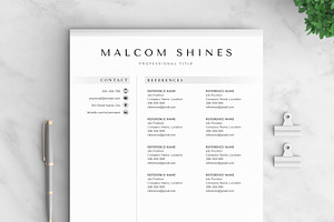 Resume/CV - The Shines