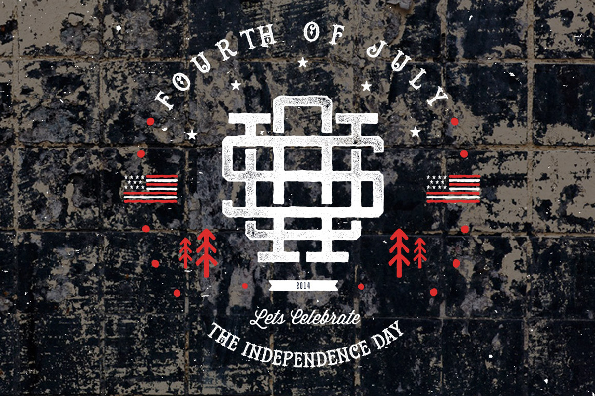 6 American Badge, a Branding & Logo Template by pixelpines (Photo 2 of 5)