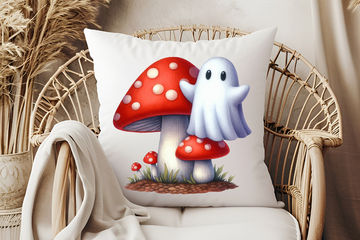 Cute Ghosts Clipart Bundle, an Illustration by Pixels.Craft (Photo 6 of 7)