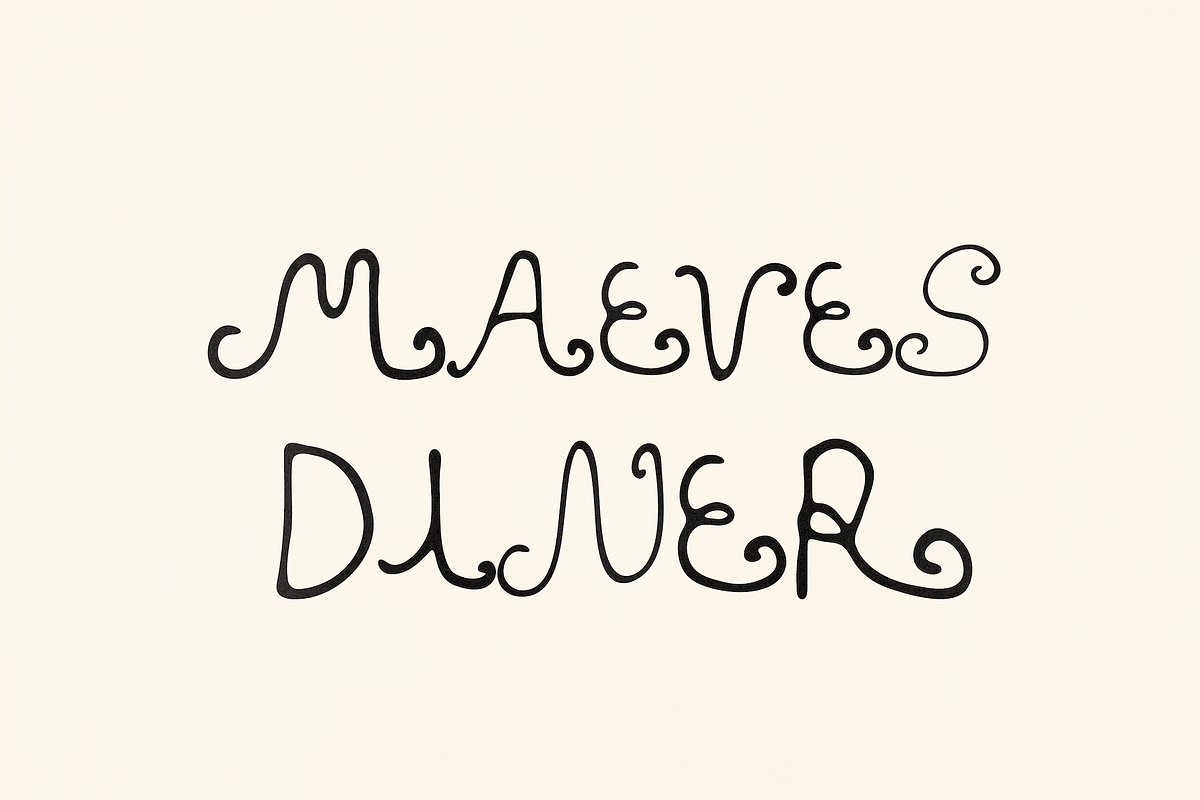 La Siren Hand Drawn Display Font, a Handwritten Font by Madeline ODonoghue Design (Photo 6 of 7)
