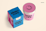 Ice Cream Packaging Mockup Set, a Cups & Container Mockup by Renderteam (Thumbnail 7 of 14)
