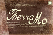 Therramo Organic Vintage Handwritten, a Handwritten Font by Setara Langit CreativeStd (Thumbnail 1 of 12)