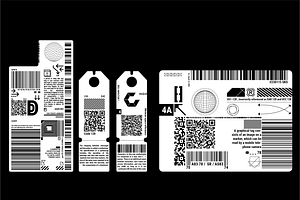 BARCODE LABEL SET III