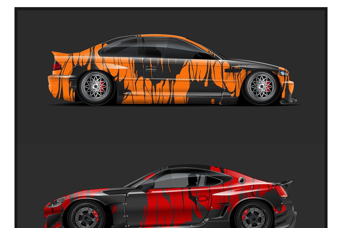 Bold Race Car Vector Design, an Animal Illustration by CarWrap design (Photo 2 of 3)