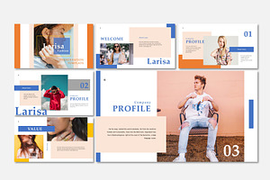 Larisa Keynote Template