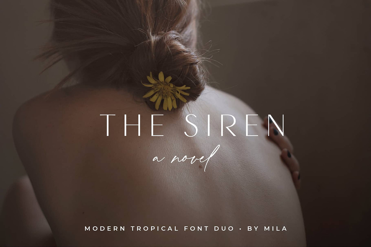 Modern Tropical Font Duo Logo Script, a Sans Serif Font by Mila Garret (Photo 10 of 14)
