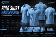 Polo Shirt Mockup Bundle, a Shirt Mockup by Mockup Power (Thumbnail 2 of 4)