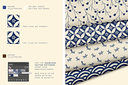 Japanese Patterns Vector Handdrawn, a Pattern Graphic by Youandigraphics (Thumbnail 4 of 11)