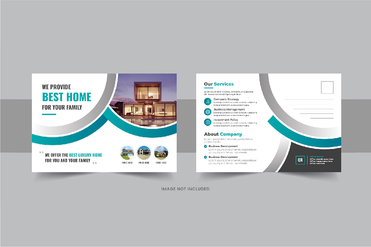 Real estate eddm postcard template, a Brochure Template by Pavel_design (Photo 10 of 11)