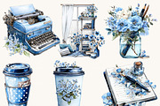 Spring Planner Girl Clipart, a Person Illustration by Design Scotch (Thumbnail 7 of 10)