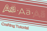 Lumend 3D, a Sans Serif Font by Craft Supply Co. (Thumbnail 3 of 8)