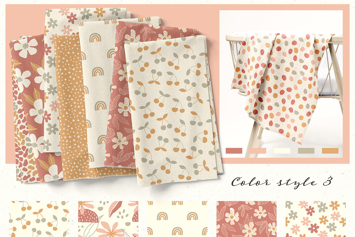Autumn Haze - Collection of Patterns, a Pattern Graphic by Cuteanny Design (Photo 6 of 11)