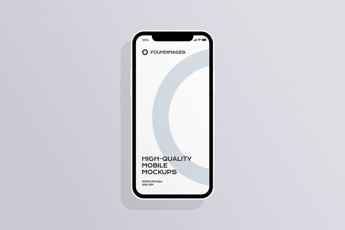 72 iphone device mockup bundle, an iPhone Mockup by FoundImages (Photo 62 of 84)