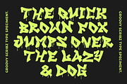 GF Scribz - Graffiti Font, a Handwritten Font by GroovyFontCo (Thumbnail 2 of 7)