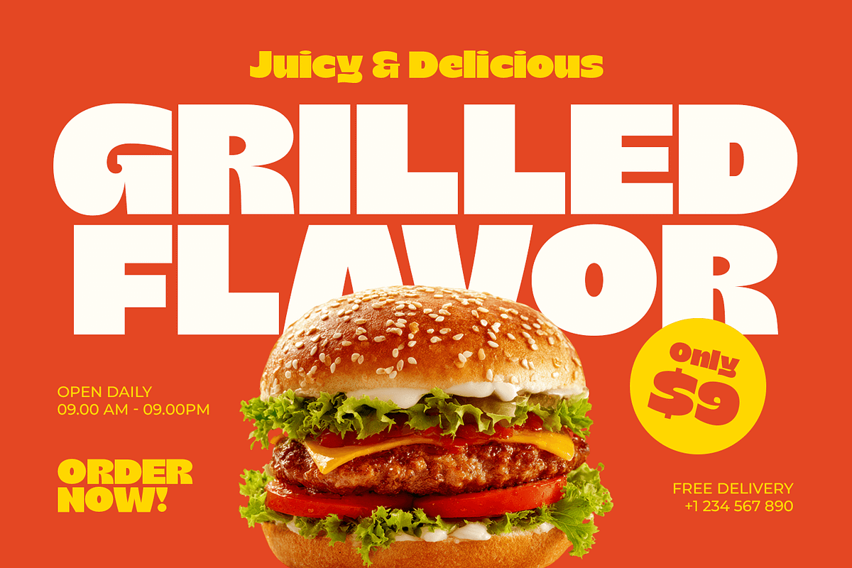 Gorca - Bold Display Font, a Sans Serif Font by Pixesia Studio (Photo 7 of 15)