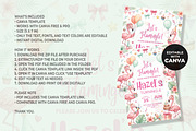 Flamingo Birthday Invitation, an Invitation Template by M9 Design (Thumbnail 4 of 4)