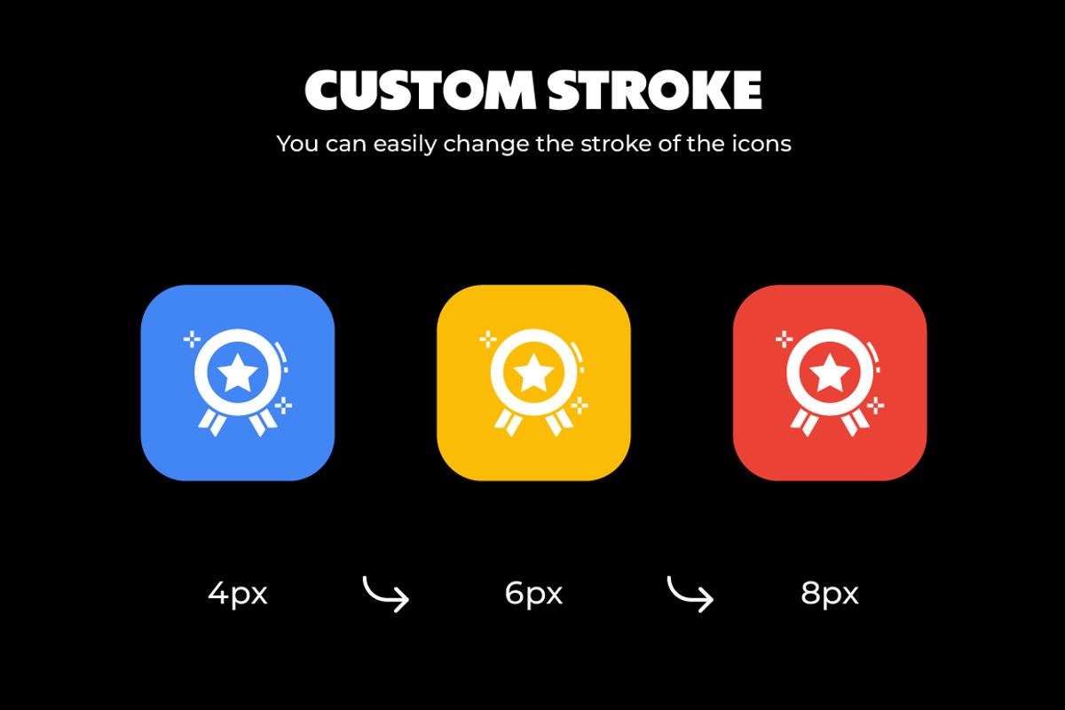 Rewards Icon Set, a Duotone Icon by Brickclay (Photo 3 of 7)