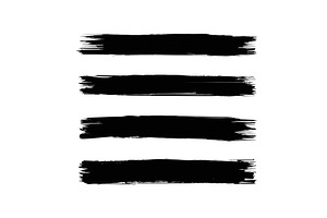 Paint Black Stoke Brushes